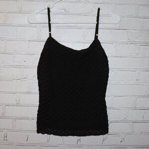 🖤 Banana Republic Stretch Textured Knit Tank · Medium